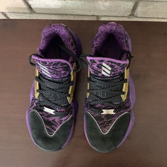 adidas Harden Vol. 4 ""Star Wars""  Basketball Black/Action Purple 7” men size 7 - Picture 3 of 9